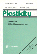 International Journal of Plasticity