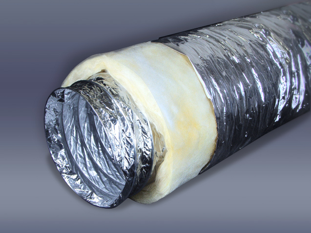 Гибкий воздуховод с теплоизоляцией