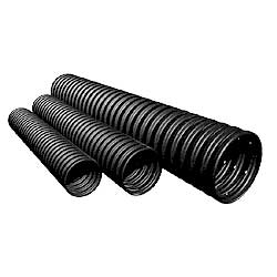 черная канализационная труба