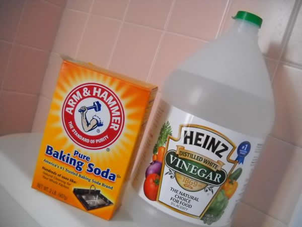 как прочистить канализационную трубу содой