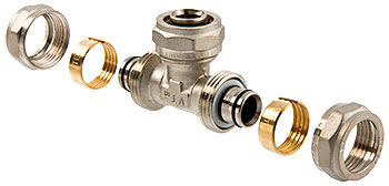 компрессионные фитинги для металлопластиковых труб