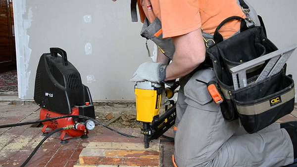 Фото работы нейлером