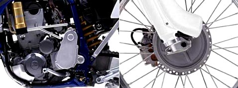 ������ ��������� ������ �� ������� ������� � ����� ���������� �������������� �� �������� ������ � �������� ��������� Yamaha WR450F 2-Trac