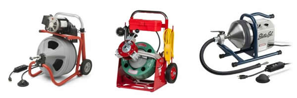 оборудование для прочистки канализационных труб