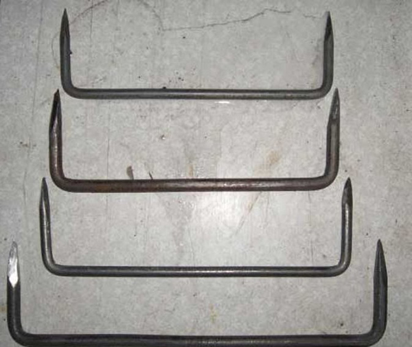 строительные п-образные скобы