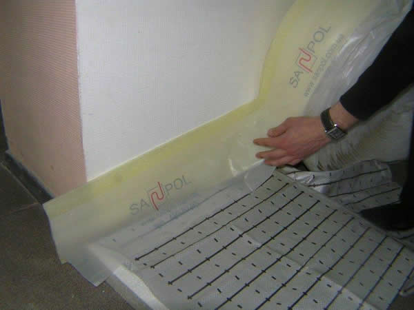 подготовка телопого пола из пэ труб