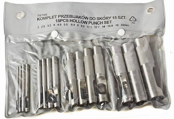 Фото набора ручных пробойников