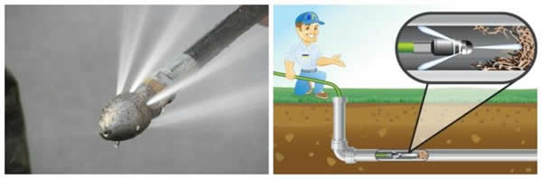 прочистка канализационных труб гидродинамическим способом