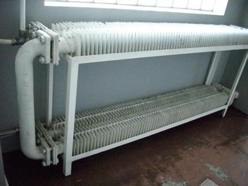регистры из ребристых труб