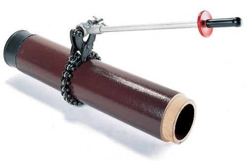 Фото ручного цепного трубореза