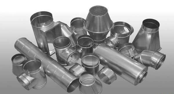 Фасонные элементы для сооружения вентиляции