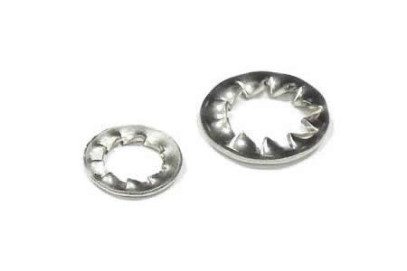 шайба с внутренними зубьями