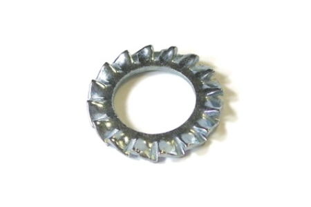 Фото шайбы с наружными зубцами