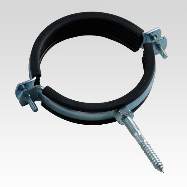 Фото силового хомута с креплением к стене