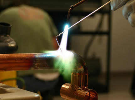 соединение стальных труб отопления