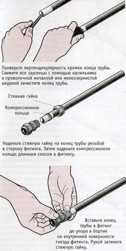 соединить металлопластиковую трубу с полипропиленовой