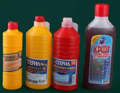 средство для прочистки канализационных труб