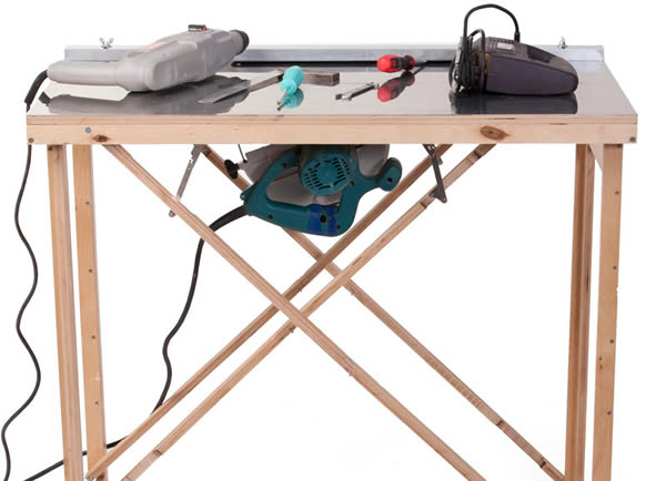 Фото складного столярного верстака