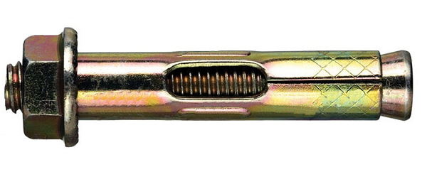 Фото анкерного болта с гайкой