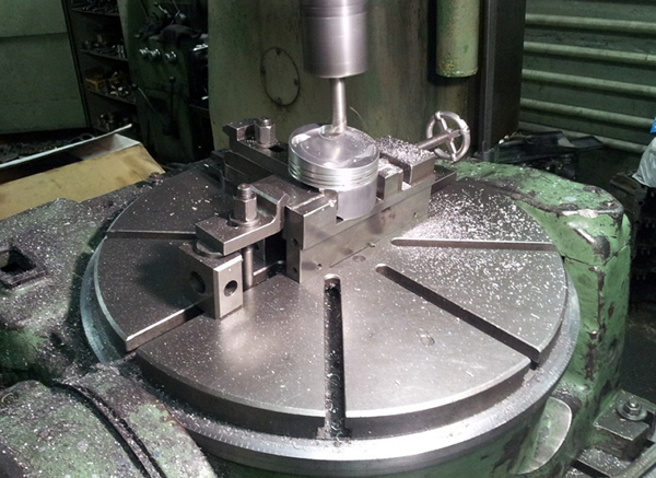 Фото цекования на станке