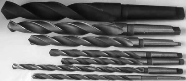 сверла с коническим хвостовиком