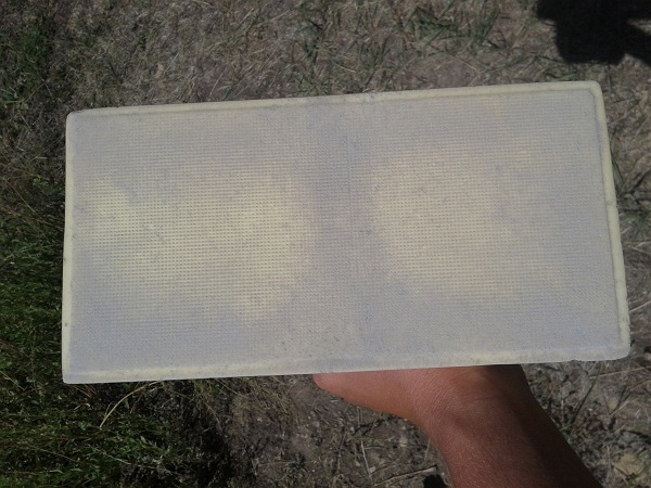 рабочая поверхность полиуретановой терки