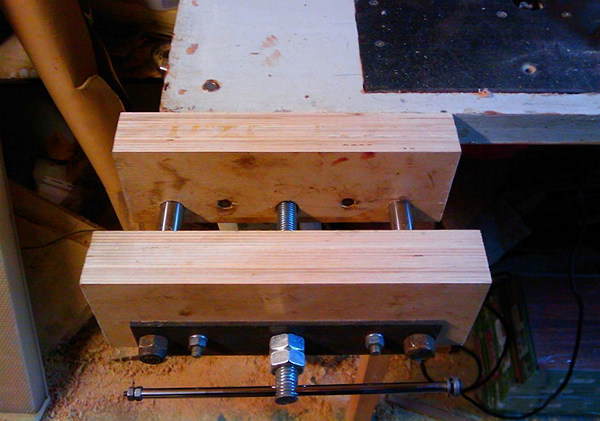 самодельные столярные тиски
