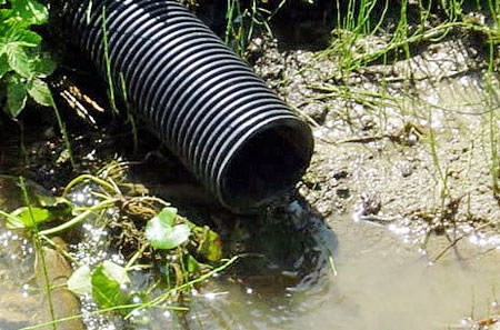 трубы дренажные полиэтиленовые гофрированные