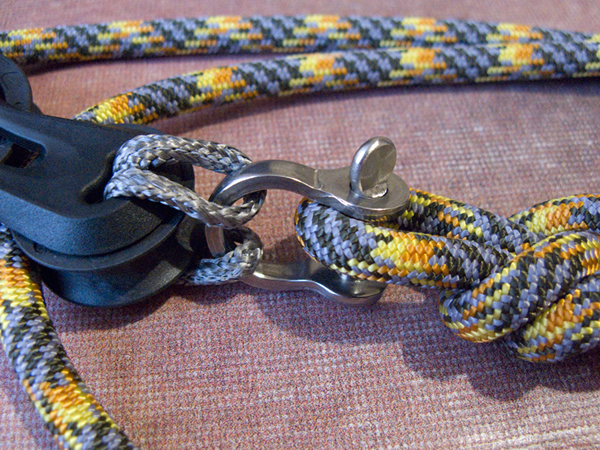 использование U-образной такелажной скобы