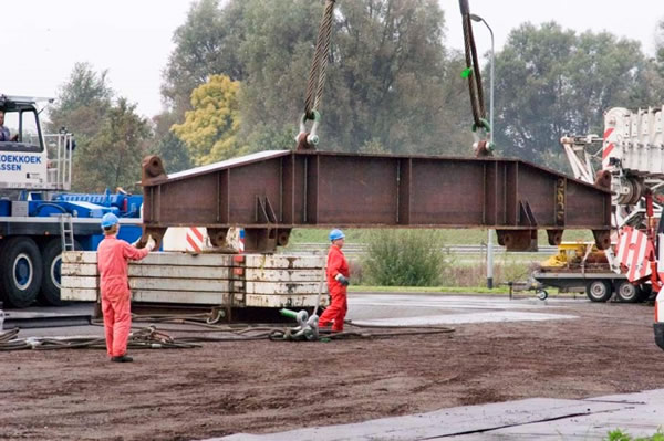 Фото применения U-образных такелажных скоб