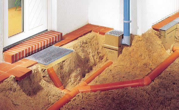 угол наклона канализационной трубы