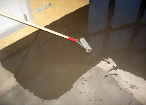 выравнивание полимерного наливного пола