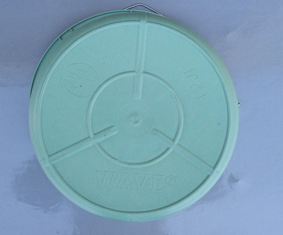 Фото строительного ведра с крышкой