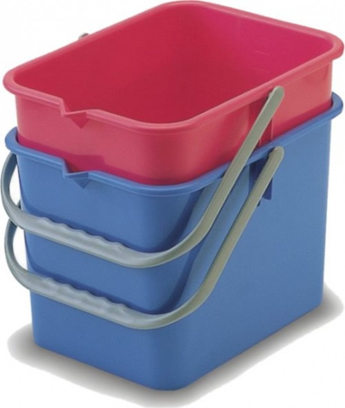 Фото квадратного пластикового ведра