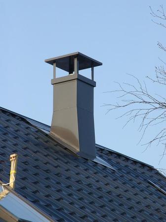 Стальная вентиляционная труба прямоугольного сечения