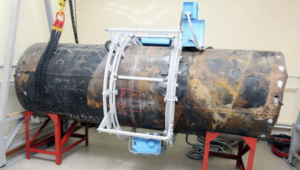 Фото использования рентгеновского дефектоскопа для трубопровода