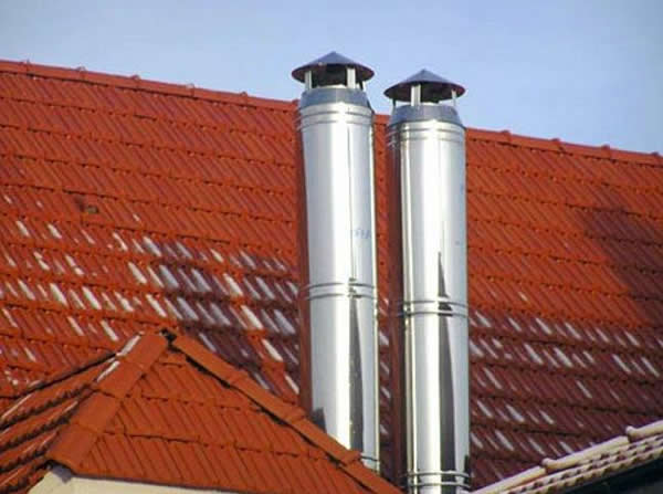 вытяжка газовая труба