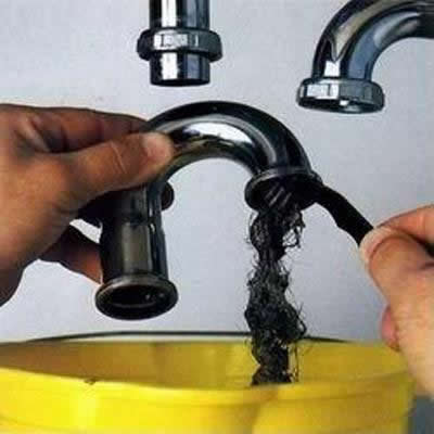 забилась канализационная труба