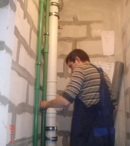 заменить трубы отопления